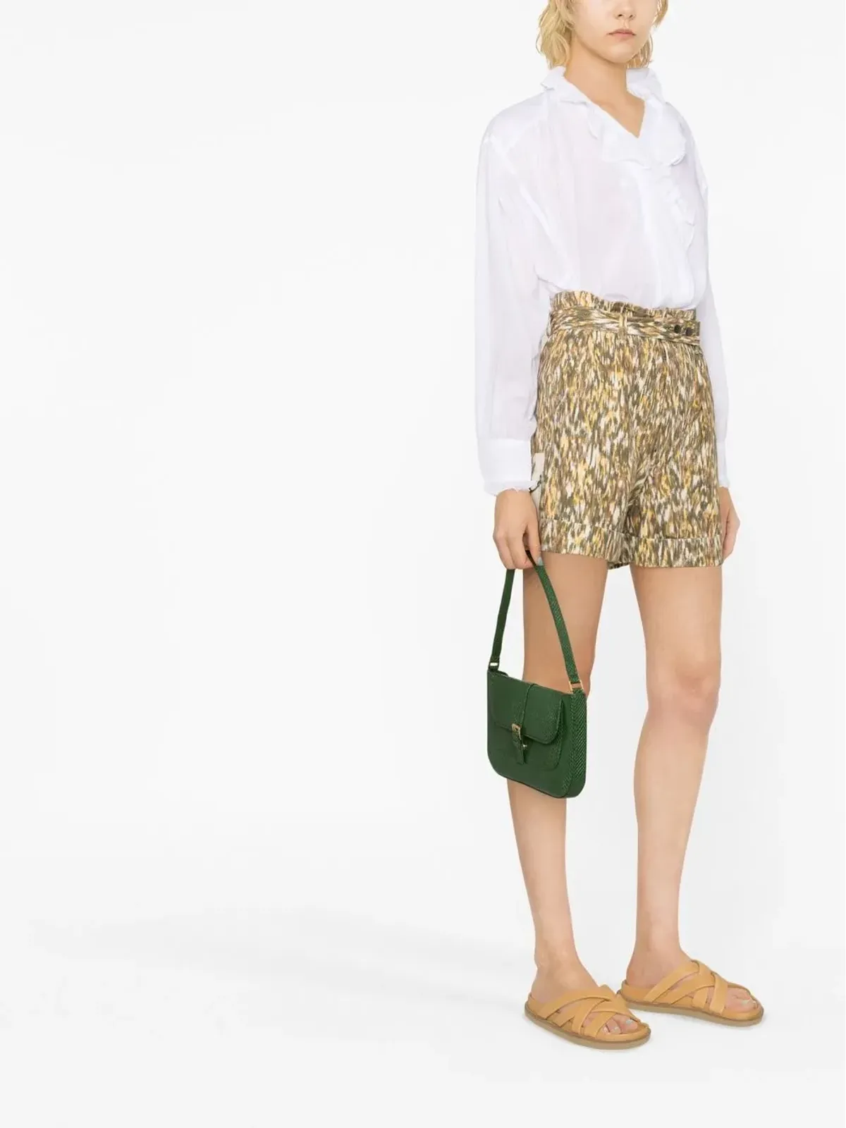 MARANT ÉTOILE Pamias ラッフル ブラウス - 画像3