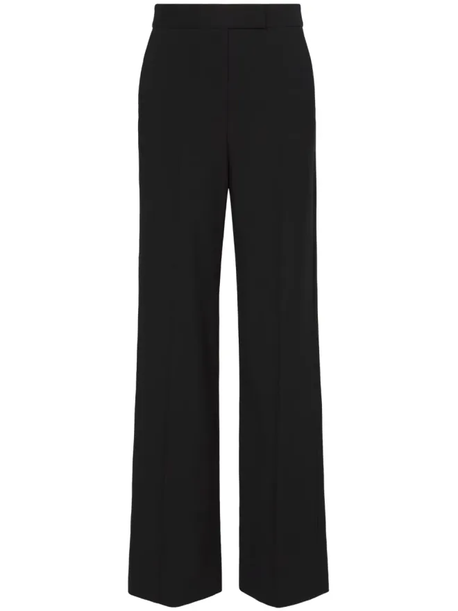 Proenza Schouler Proenza Schouler 黒のクレープ地 テーラードパンツの商品画像