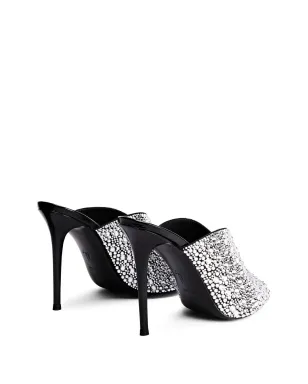 Giuseppe Zanotti 105mm Intriigo Sparkle サンダル - ブラック - サムネイル3