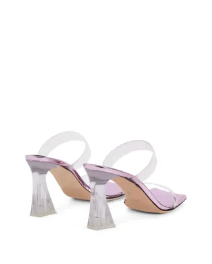 Giuseppe Zanotti 85mm Flaminia Plexi サンダル - サムネイル3