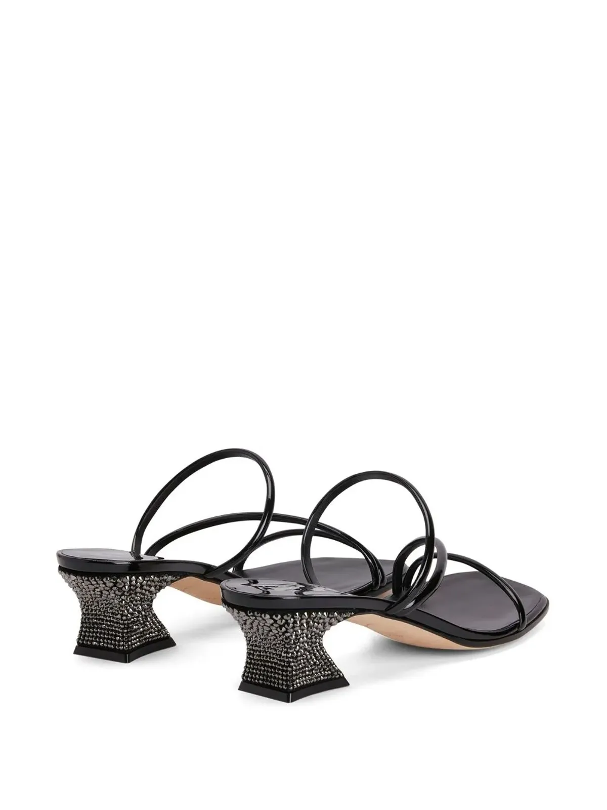 Giuseppe Zanotti Aude Strass rhinestone サンダル - 画像3