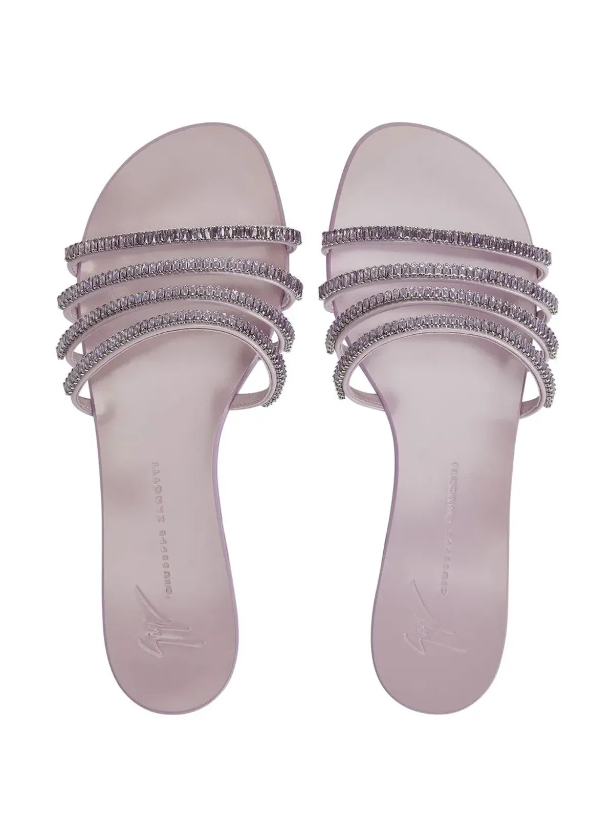 Giuseppe Zanotti Iride クリスタル装飾サンダル - 画像4