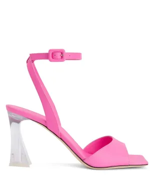 Giuseppe Zanotti ヴェスタア 85mm 透明ヒール サンダル - ピンク - サムネイル1