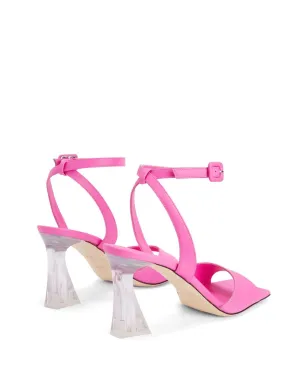 Giuseppe Zanotti ヴェスタア 85mm 透明ヒール サンダル - ピンク - サムネイル3