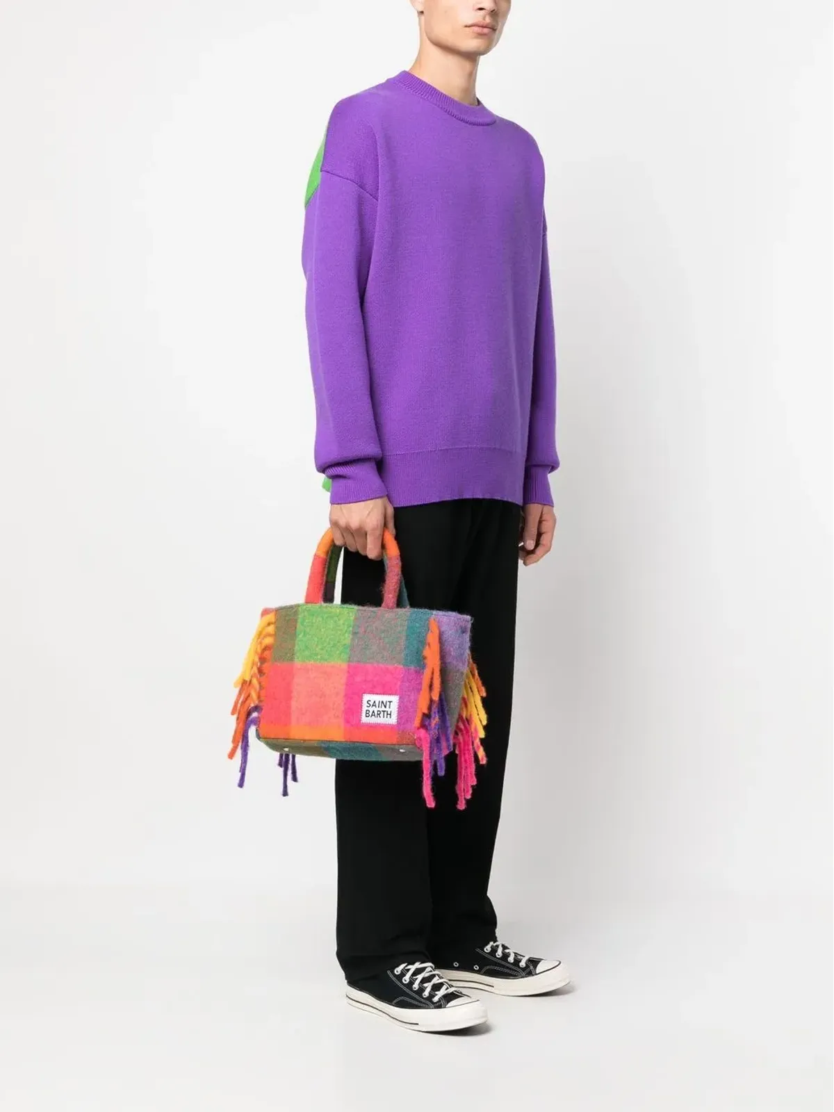 MC2 Saint Barth コレットブランケット トートバッグ - 画像2