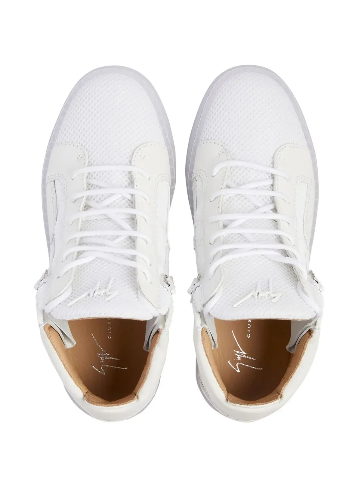 Giuseppe Zanotti Kriss レースアップスニーカー - 画像4
