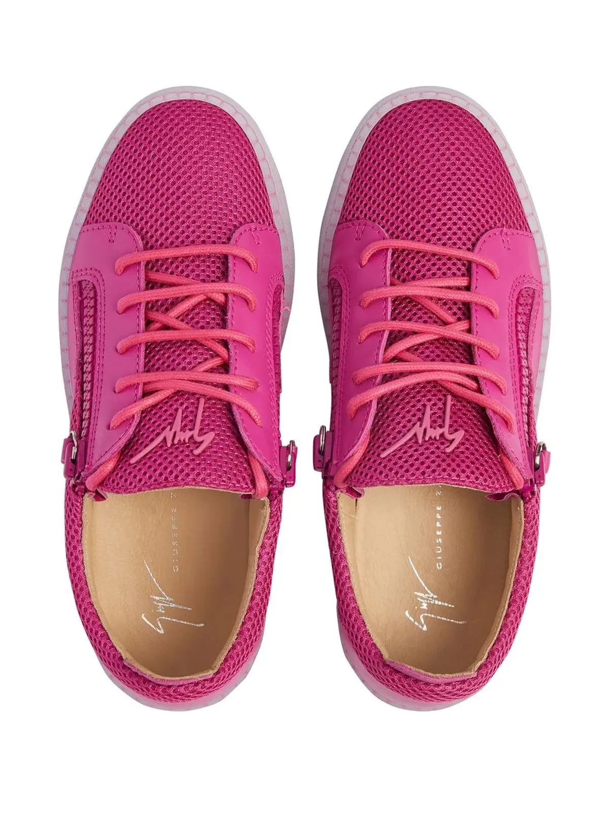 Giuseppe Zanotti ゲイル レースアップスニーカー - 画像4