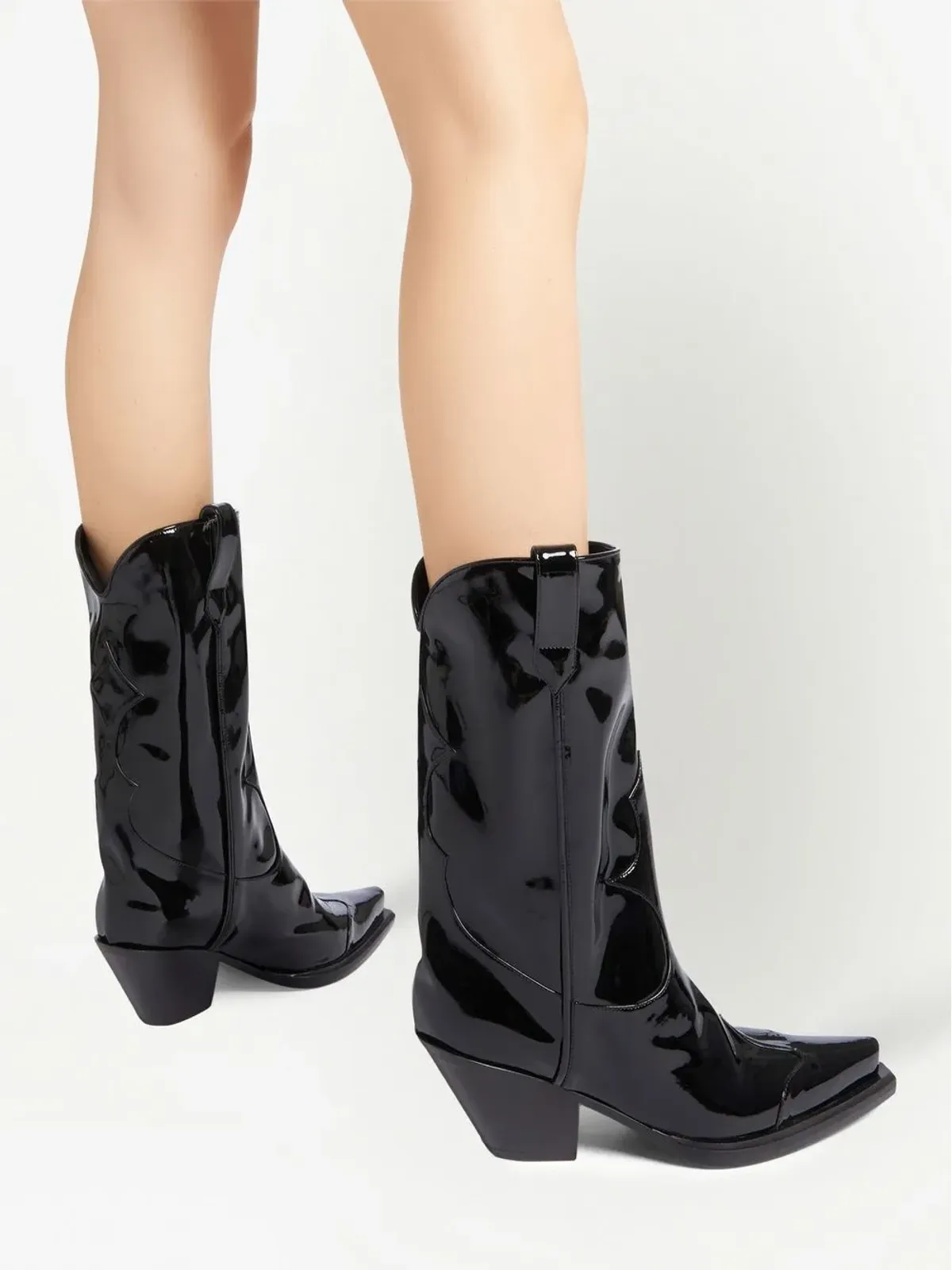 Giuseppe Zanotti Thyra 55mm カウボーイブーツ - 画像4