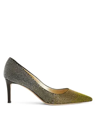 Giuseppe Zanotti Celie Crystal パンプス（ブラック） - サムネイル1