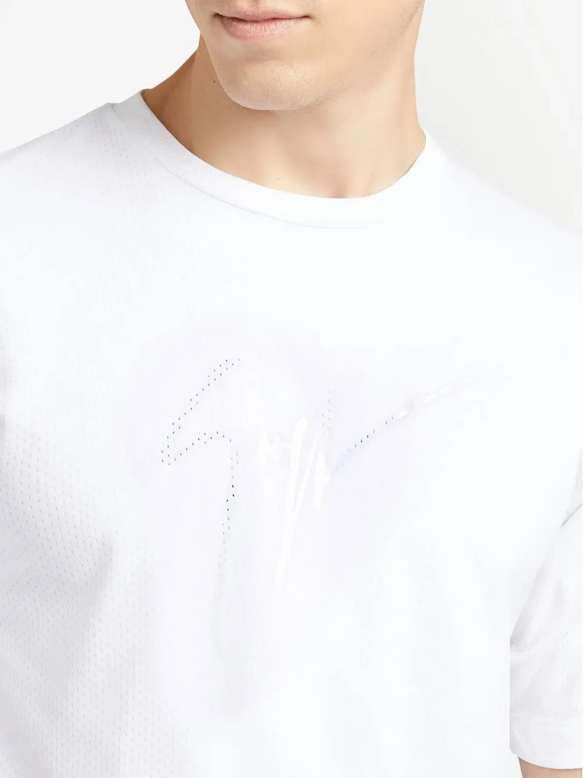 Giuseppe Zanotti LR-44 レーザーカットTシャツ - 画像5