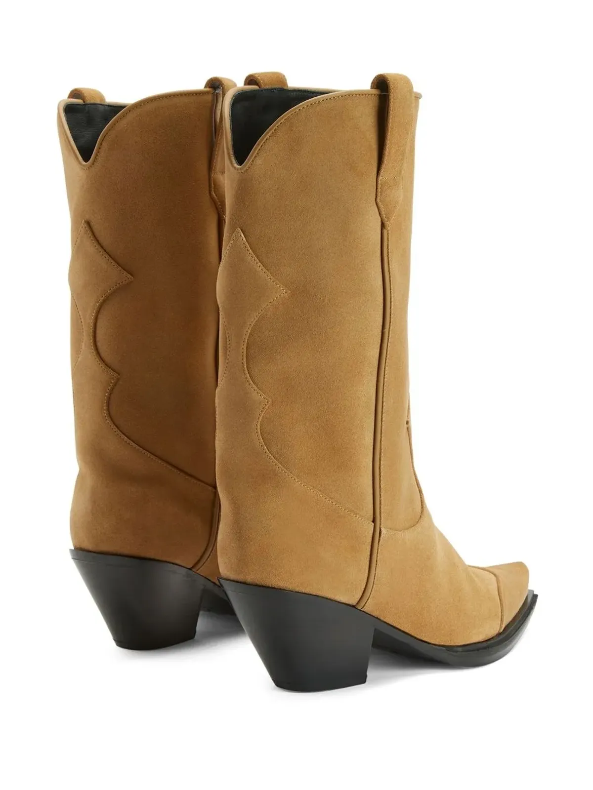 Giuseppe Zanotti 55mm Thyra カウボーイブーツ - ブラウン - 画像3