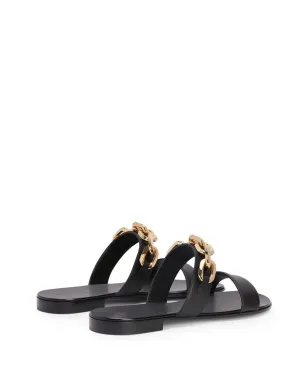 Giuseppe Zanotti アベールチェーンレザーサンダル - サムネイル3
