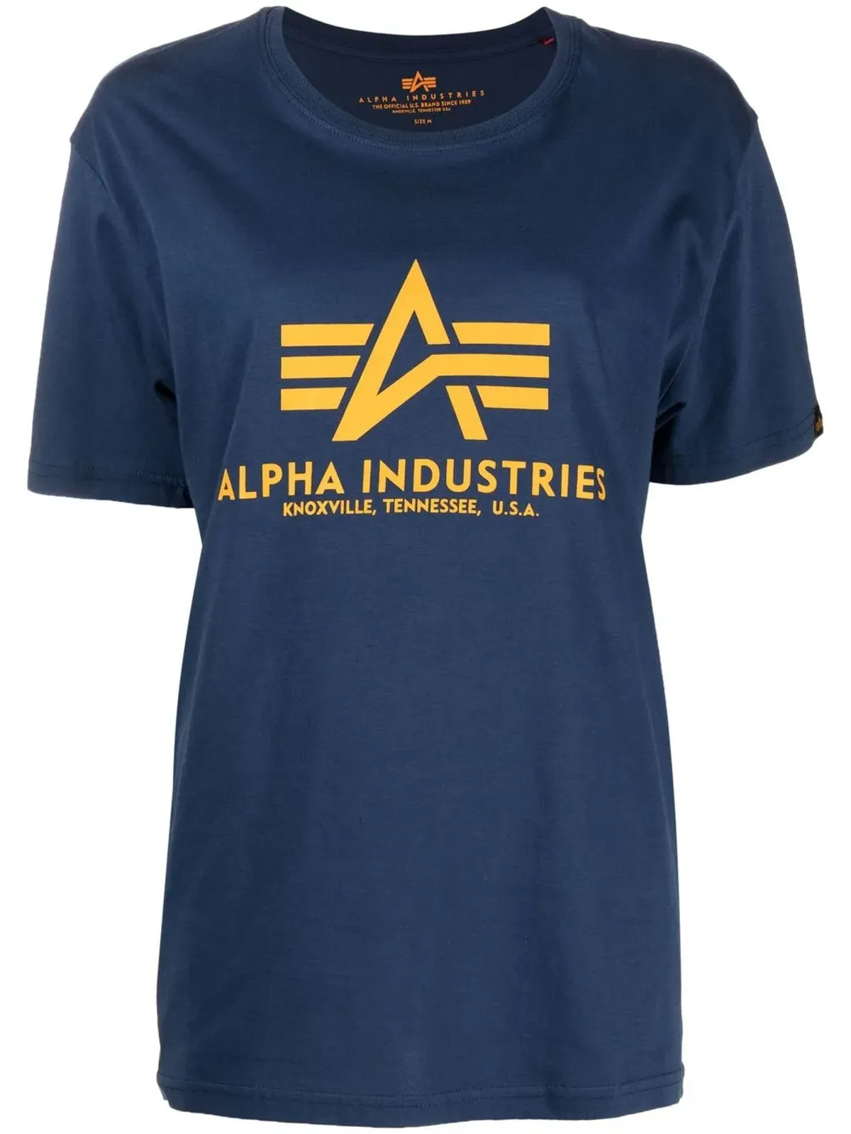 Alpha Industries ロゴプリント入りTシャツ - 画像1