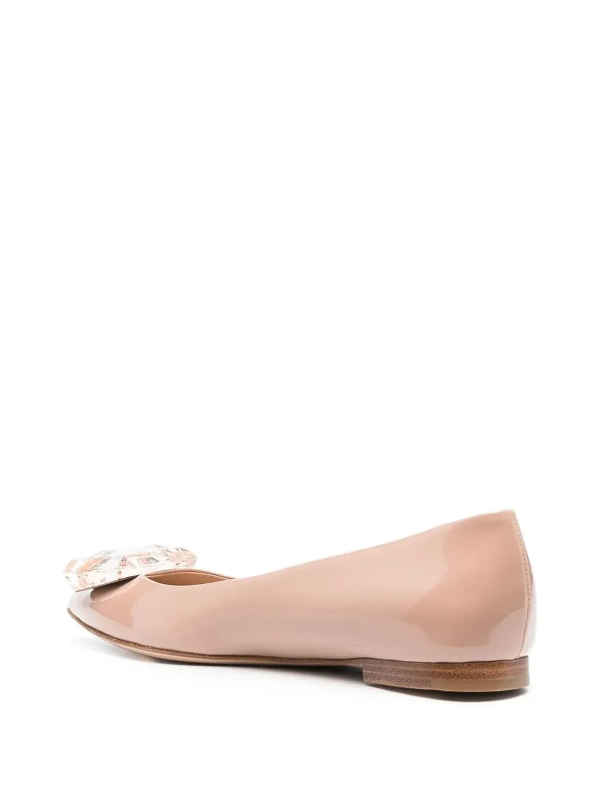 Gianvito Rossi クリスタル装飾 Jaipur 15mmパンプス - 画像3