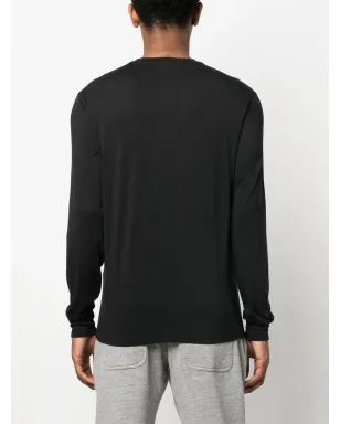 TOM FORD ラウンドネック長袖Tシャツ ブラック - サムネイル4