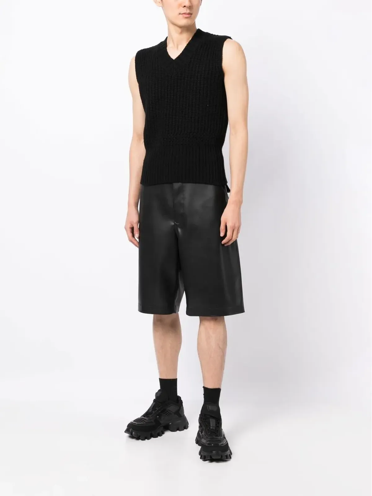 Trussardi ノースリーブVネック ジャンパー - 画像2