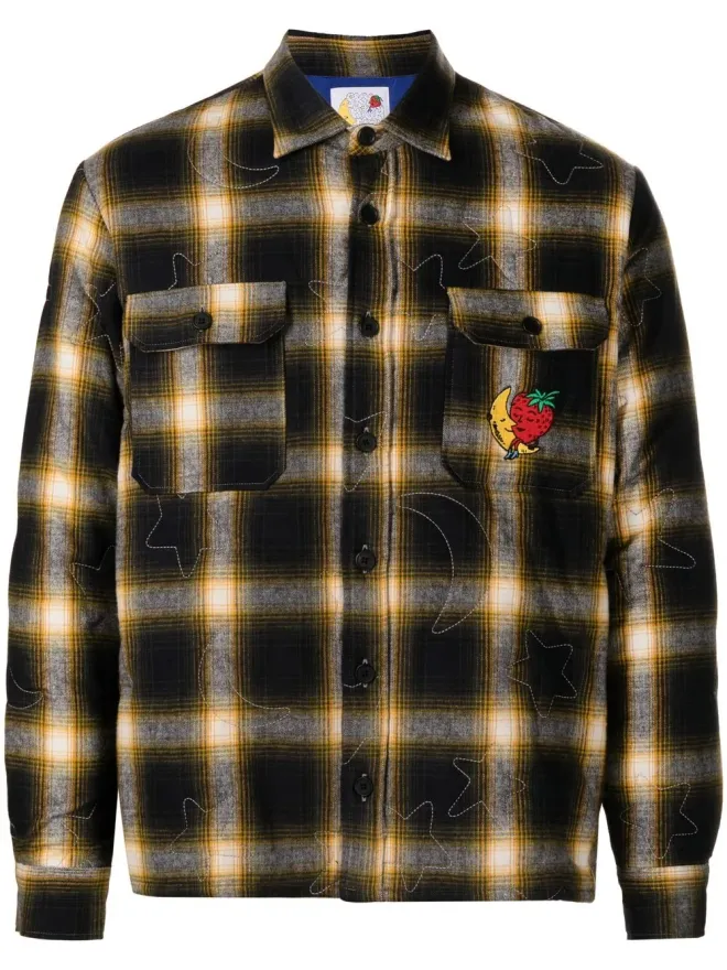 Sky High Farm Sky High Farm キルテッドフランネルシャツの商品画像