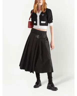 Prada クロップドコットンカーディガン - サムネイル2