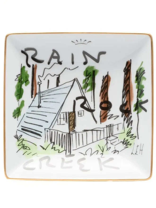 GINORI 1735 GINORI 1735 Rain Rock Creek スクエアプレートの商品画像