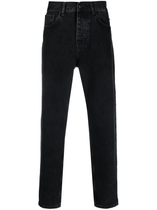 Carhartt WIP Carhartt WIP ブラックのファイブポケットジーンズの商品画像