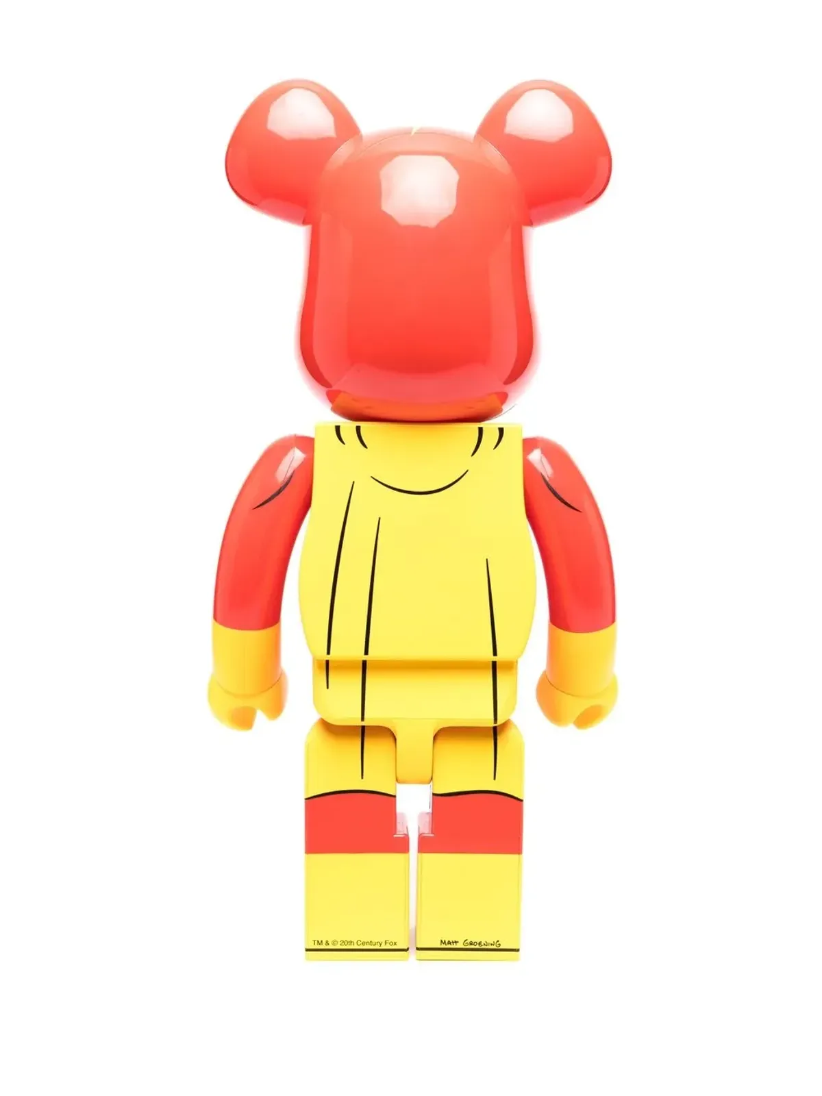 MEDICOM TOY The Simpsons BE@RBRICK figure - Red - 画像2