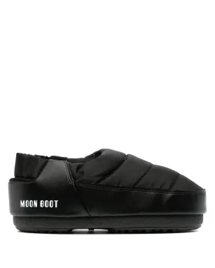 Moon Boot エラスティックバンド付きパッド入りスリッパ - サムネイル1