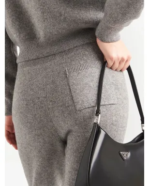 Prada カシミヤ トラックパンツ - サムネイル4