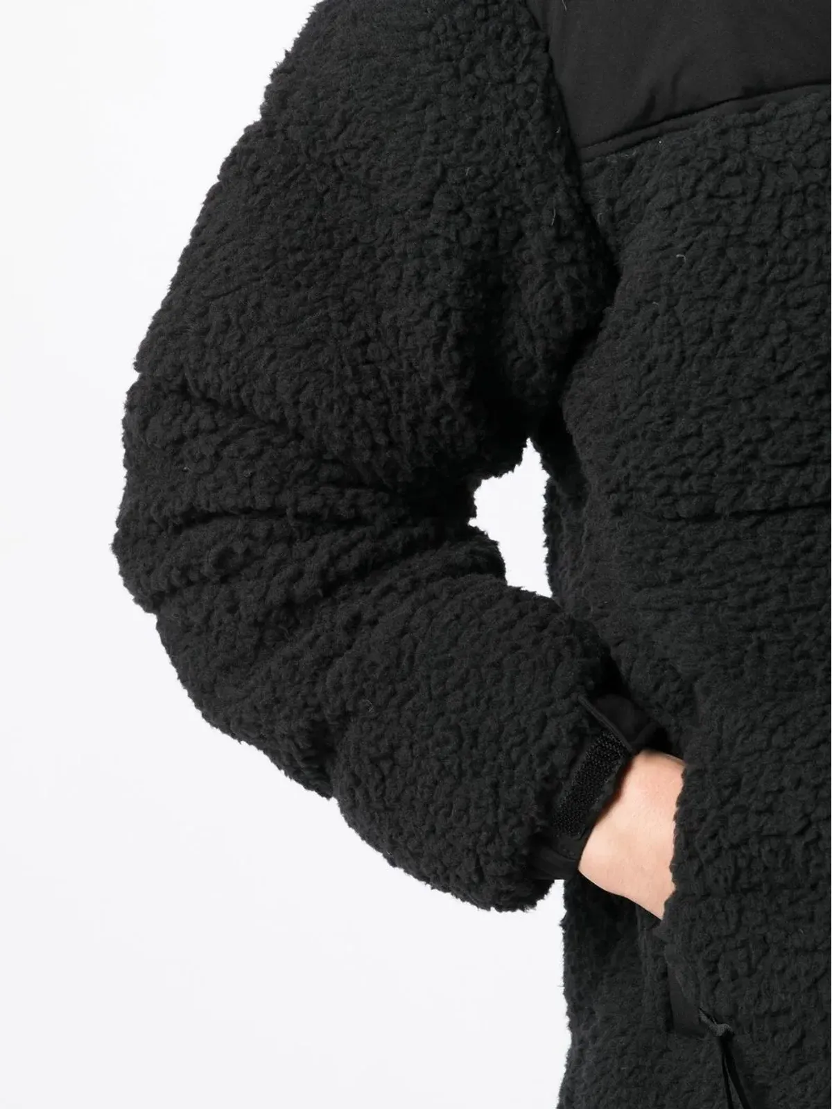 The North Face ヌプツェ フリースパッドジャケット - ブラック - 画像5