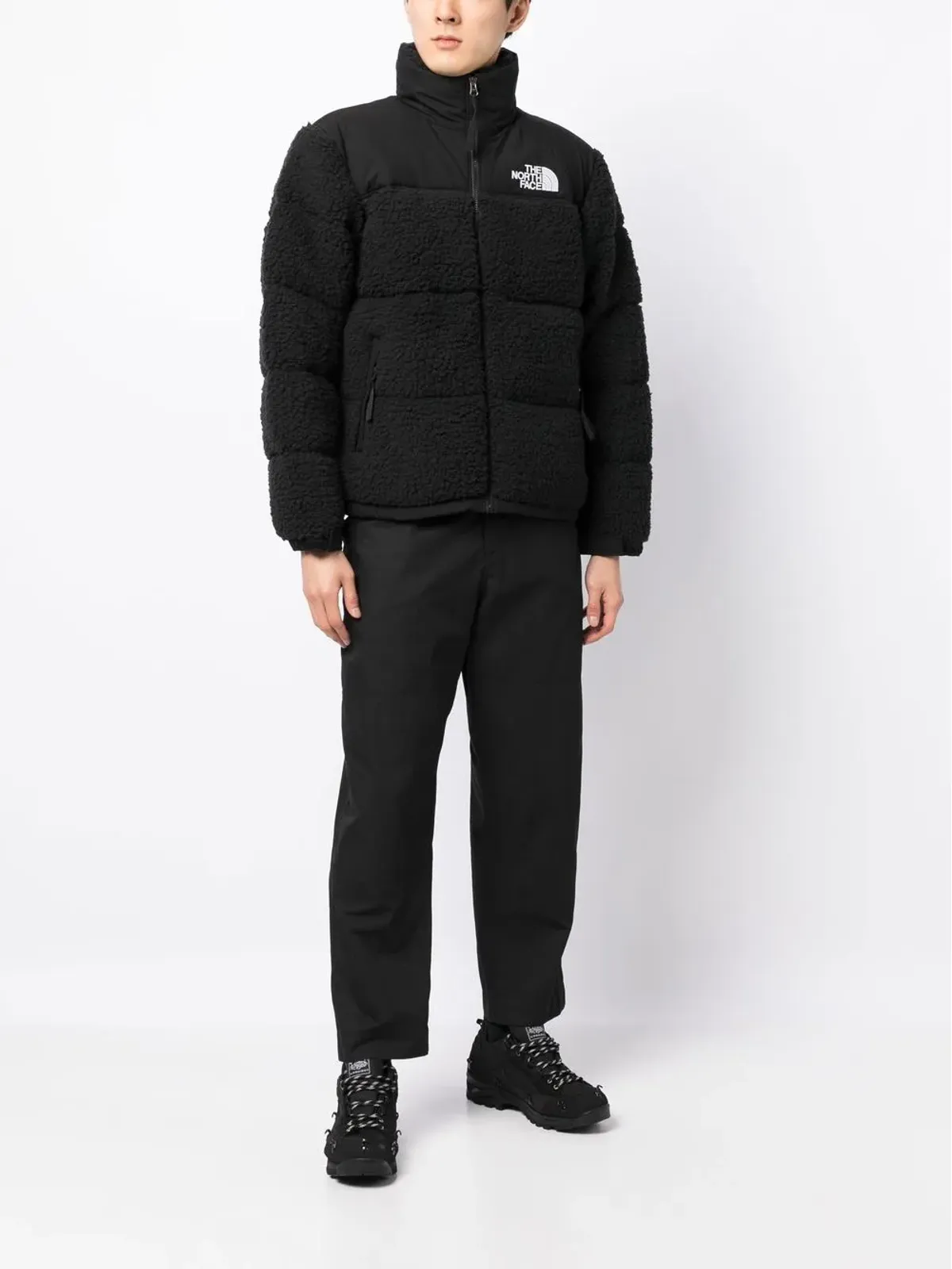 The North Face ヌプツェ フリースパッドジャケット - ブラック - 画像2