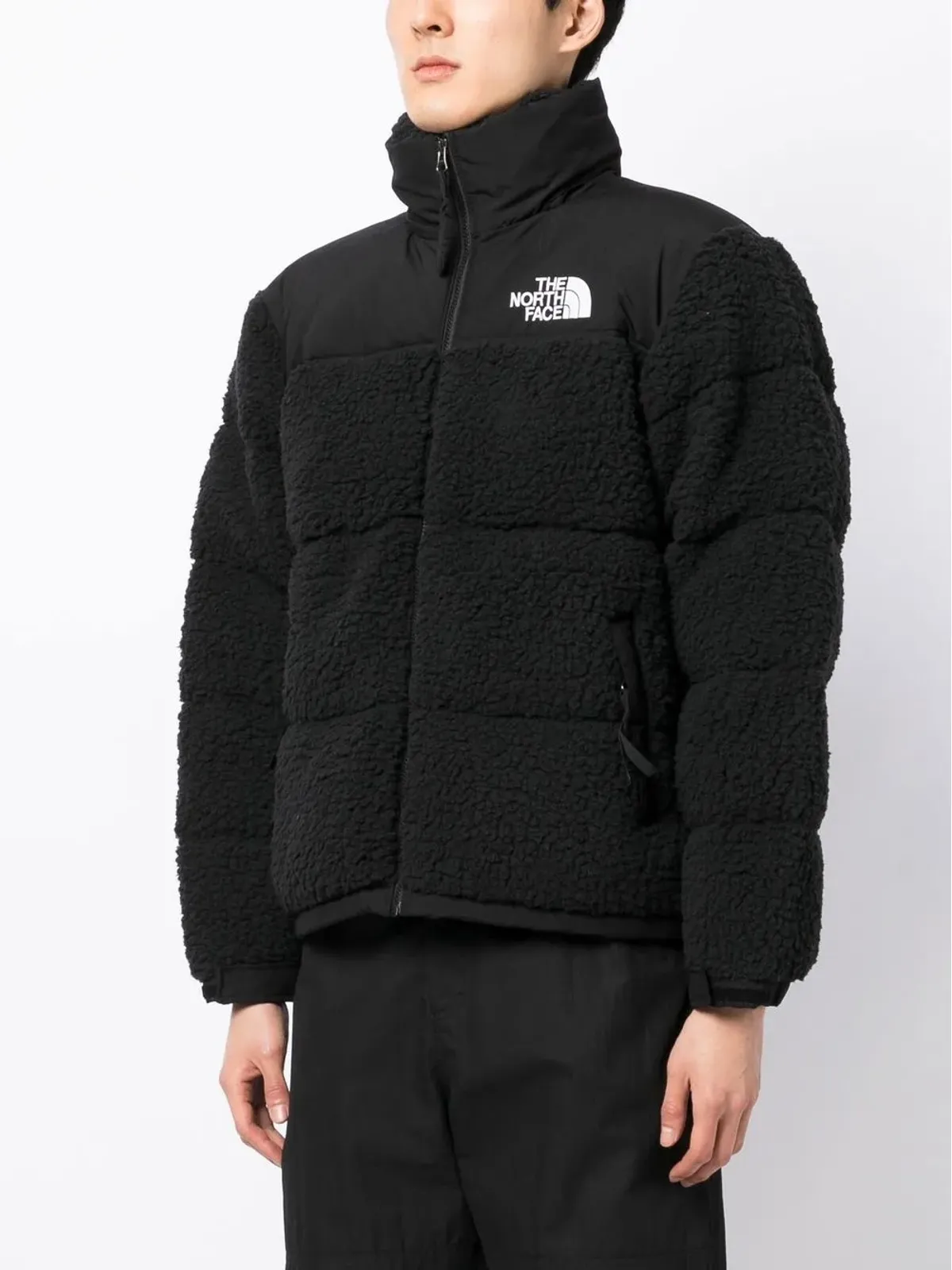 The North Face ヌプツェ フリースパッドジャケット - ブラック - 画像3