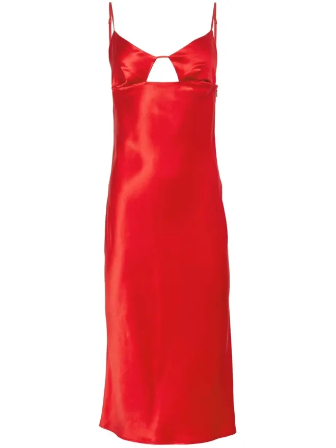 fleur du mal Fleur Du Mal キーホール・スリップドレスの商品画像