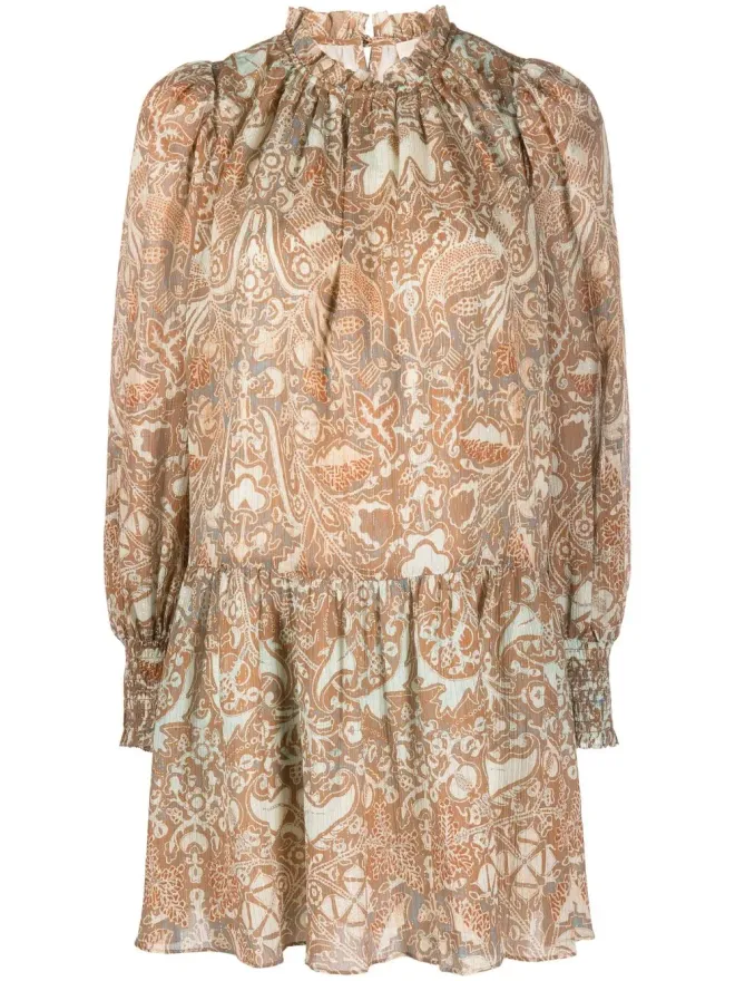 Ulla Johnson Ulla Johnson 花柄プリント ミニドレスの商品画像