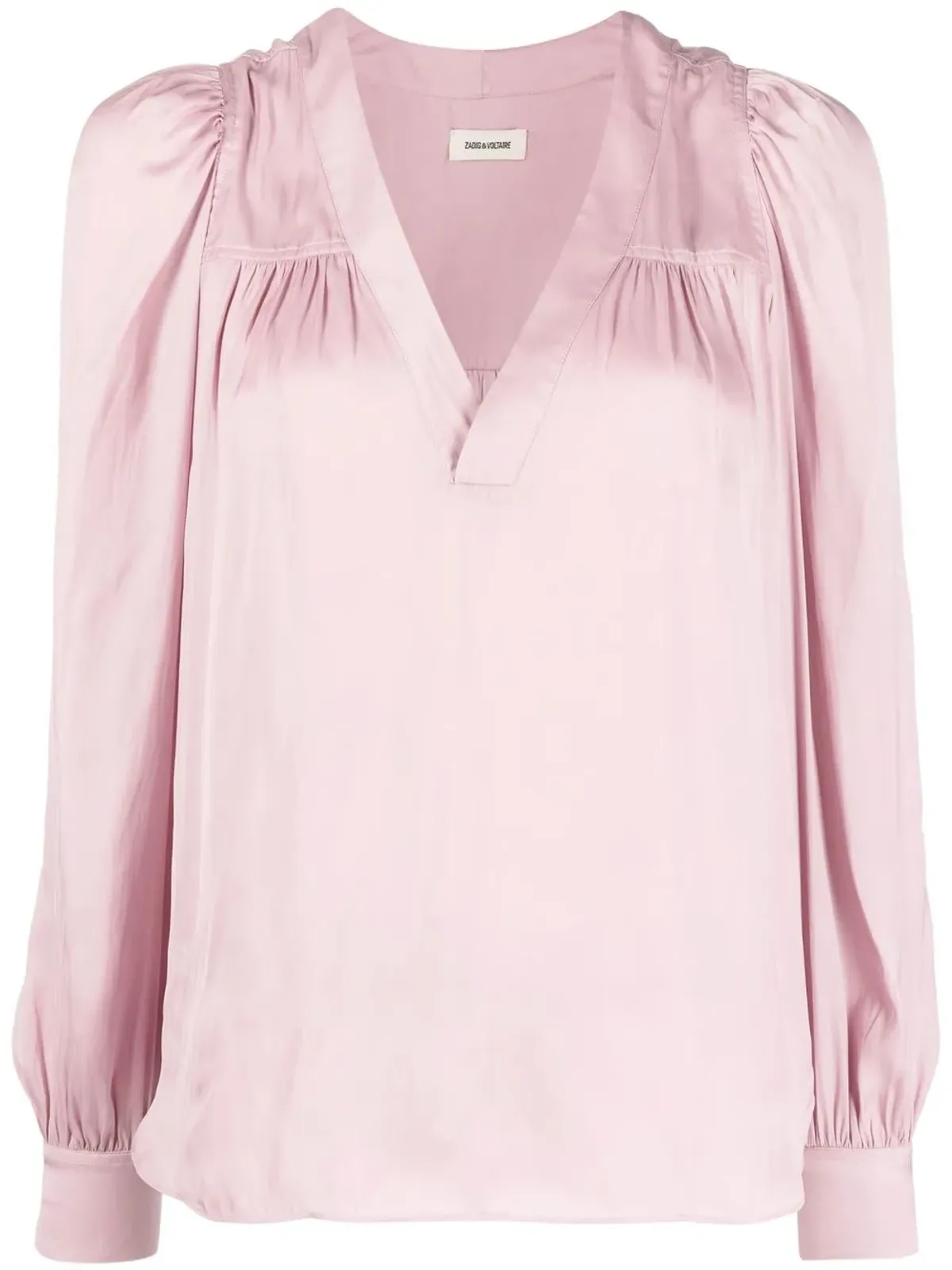 Zadig&Voltaire Telia V-neck ブラウス - 画像1
