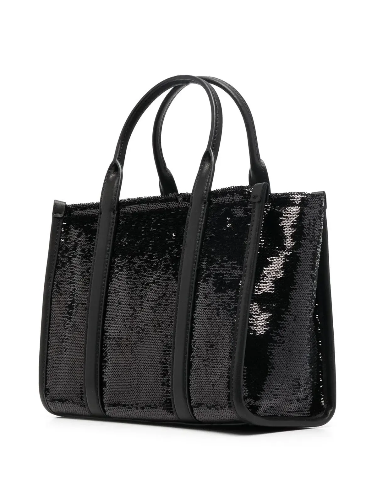 Marc Jacobs ミニ トートバッグ ロゴパッチ トート - ブラック - 画像4