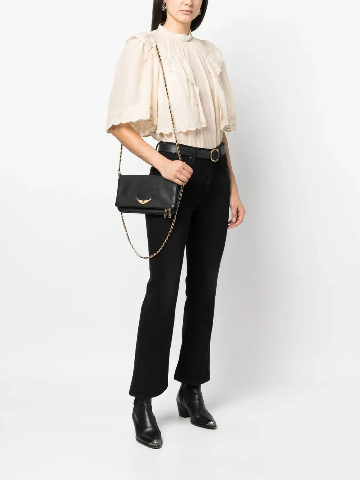Zadig&Voltaire ロックロゴプレート ショルダーバッグ - 画像2