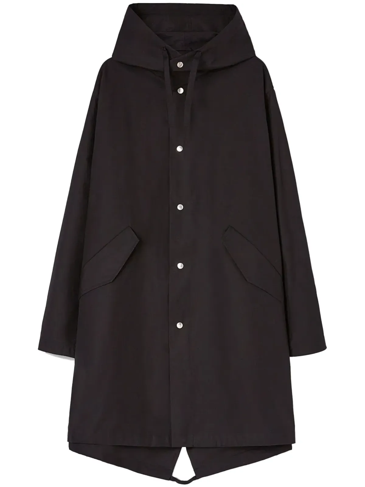 Jil Sander ロゴプリント フード付きパーカー - 画像1