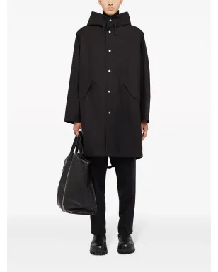Jil Sander ロゴプリント フード付きパーカー - サムネイル2