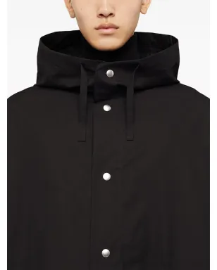 Jil Sander ロゴプリント フード付きパーカー - サムネイル3