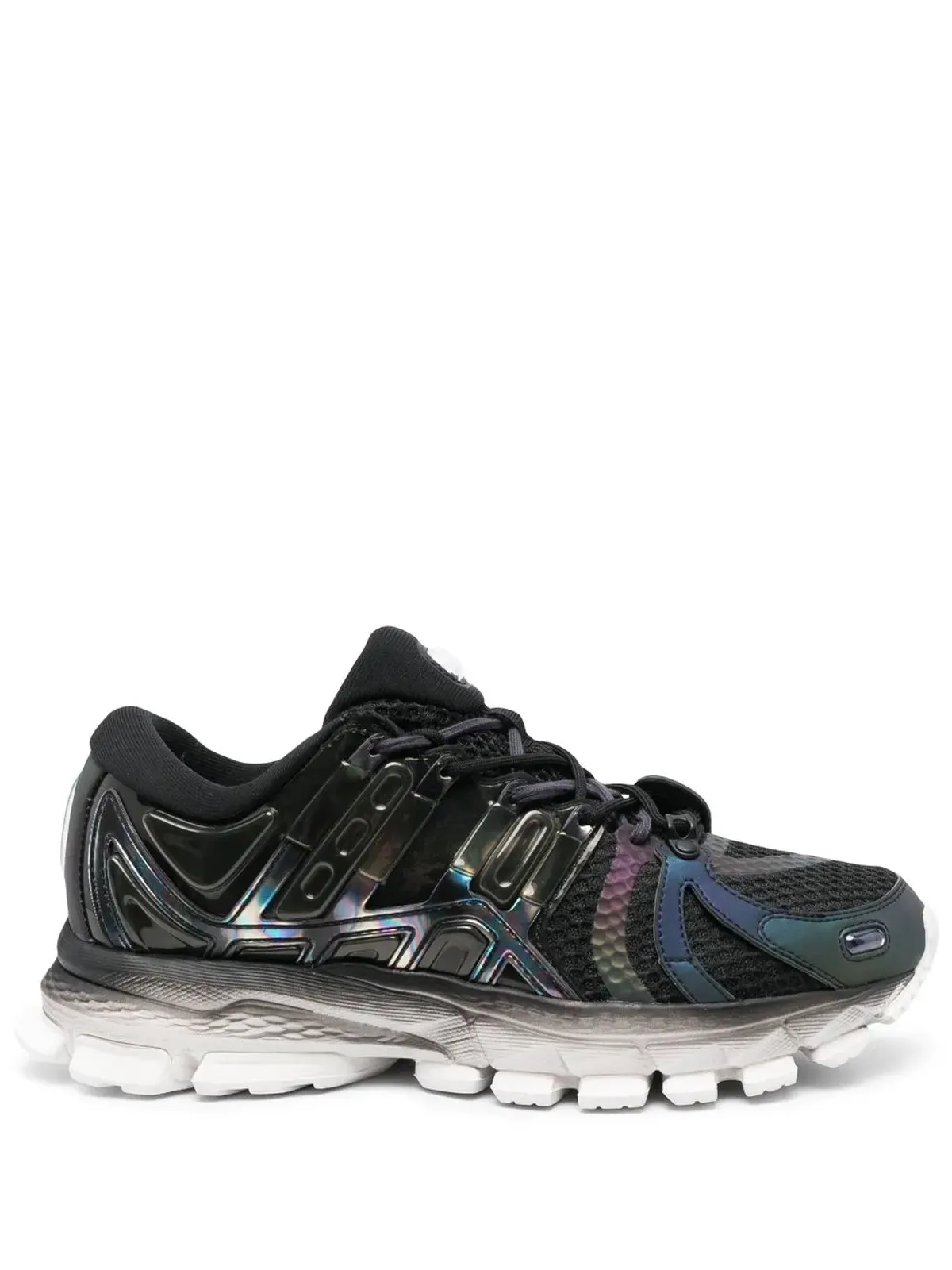 Li-Ning パネルドレースアップスニーカー ブラック - 画像1