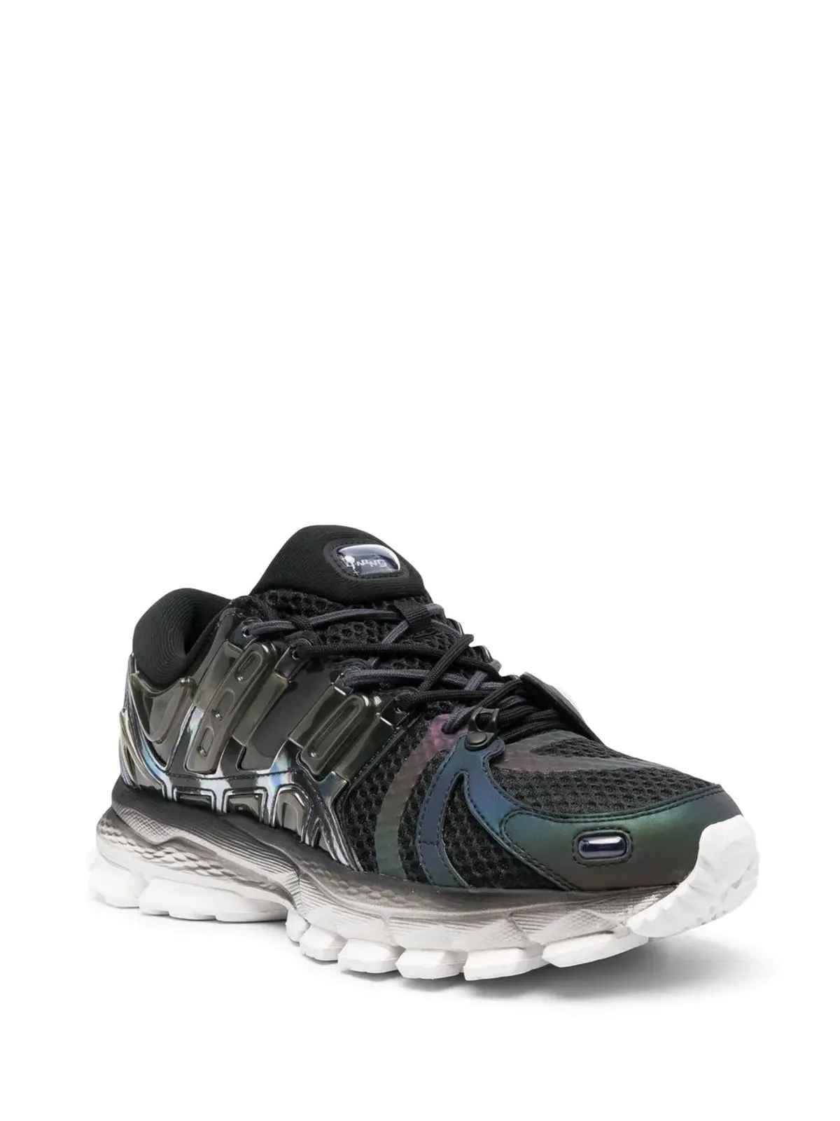 Li-Ning パネルドレースアップスニーカー ブラック - 画像2