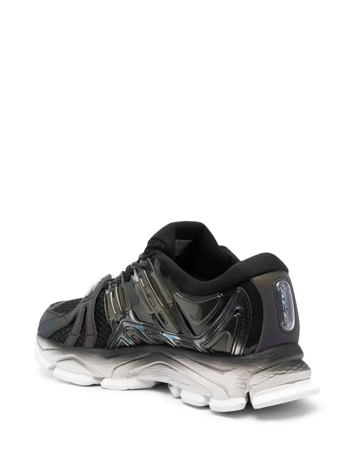 Li-Ning パネルドレースアップスニーカー ブラック - 画像3