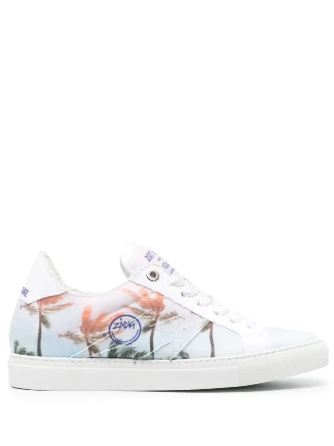 Zadig&Voltaire Zadig&Voltaire フラスク ロー・トップスニーカーの商品画像