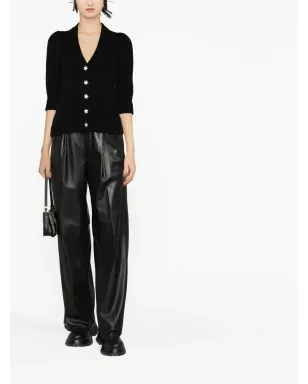 Zadig&Voltaire Betsyカシミヤカーディガン ブラック - サムネイル2
