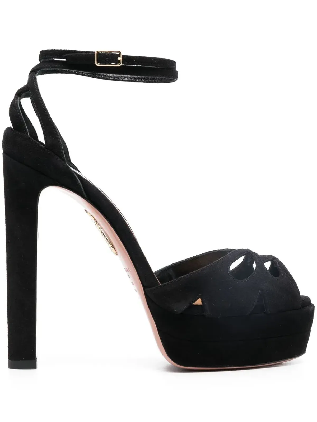 Aquazzura スエード プラットフォーム サンダル - 画像1