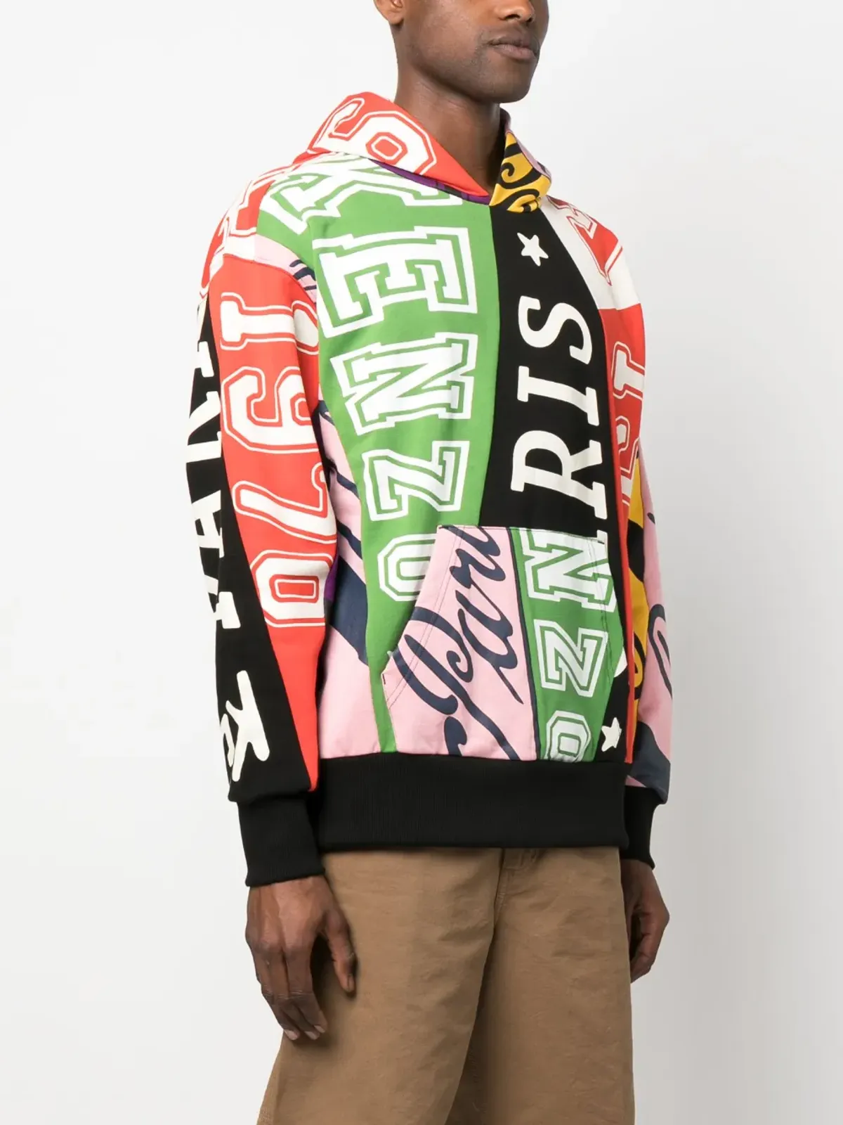 Kenzo フラグプリント コットン フーディ - 画像3