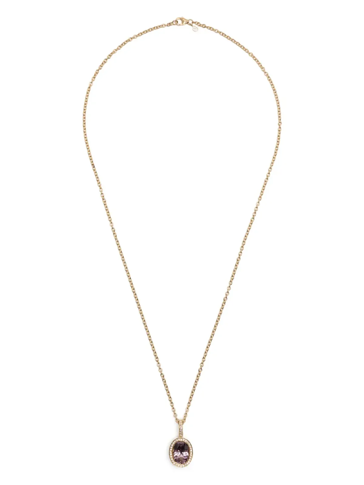 Octavia Elizabeth 18K イエローゴールド トルマリンとダイヤモンド ネックレス - 画像3