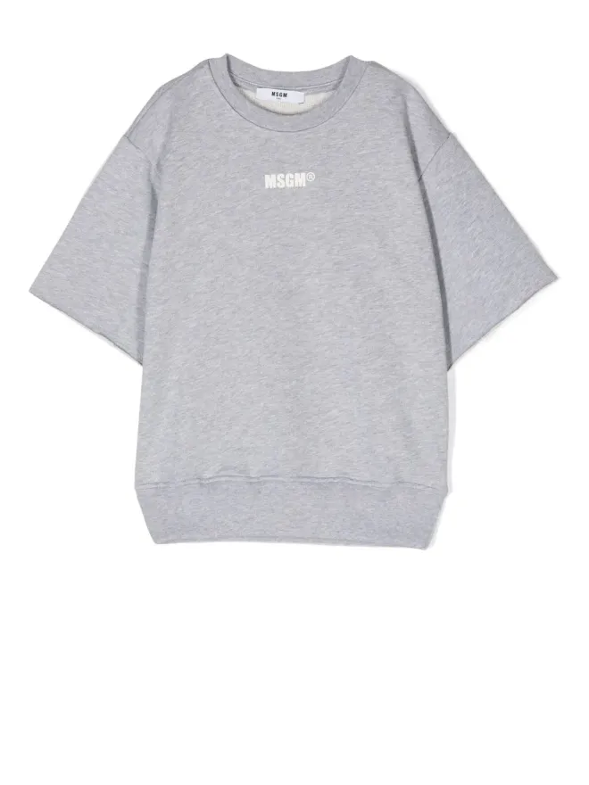 MSGM Kids MSGM Kids ロゴプリントTシャツの商品画像