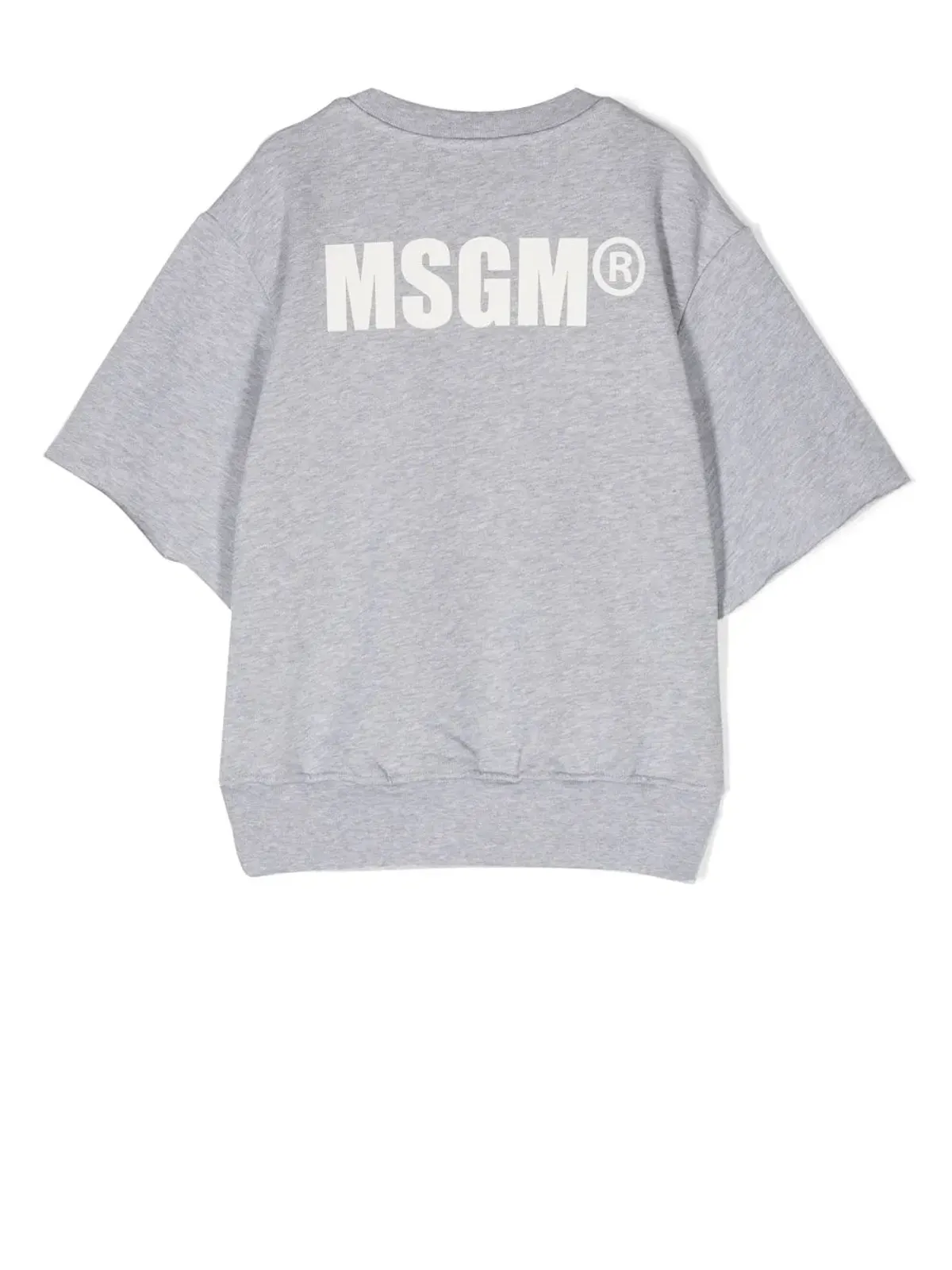 MSGM Kids ロゴプリントTシャツ - 画像2