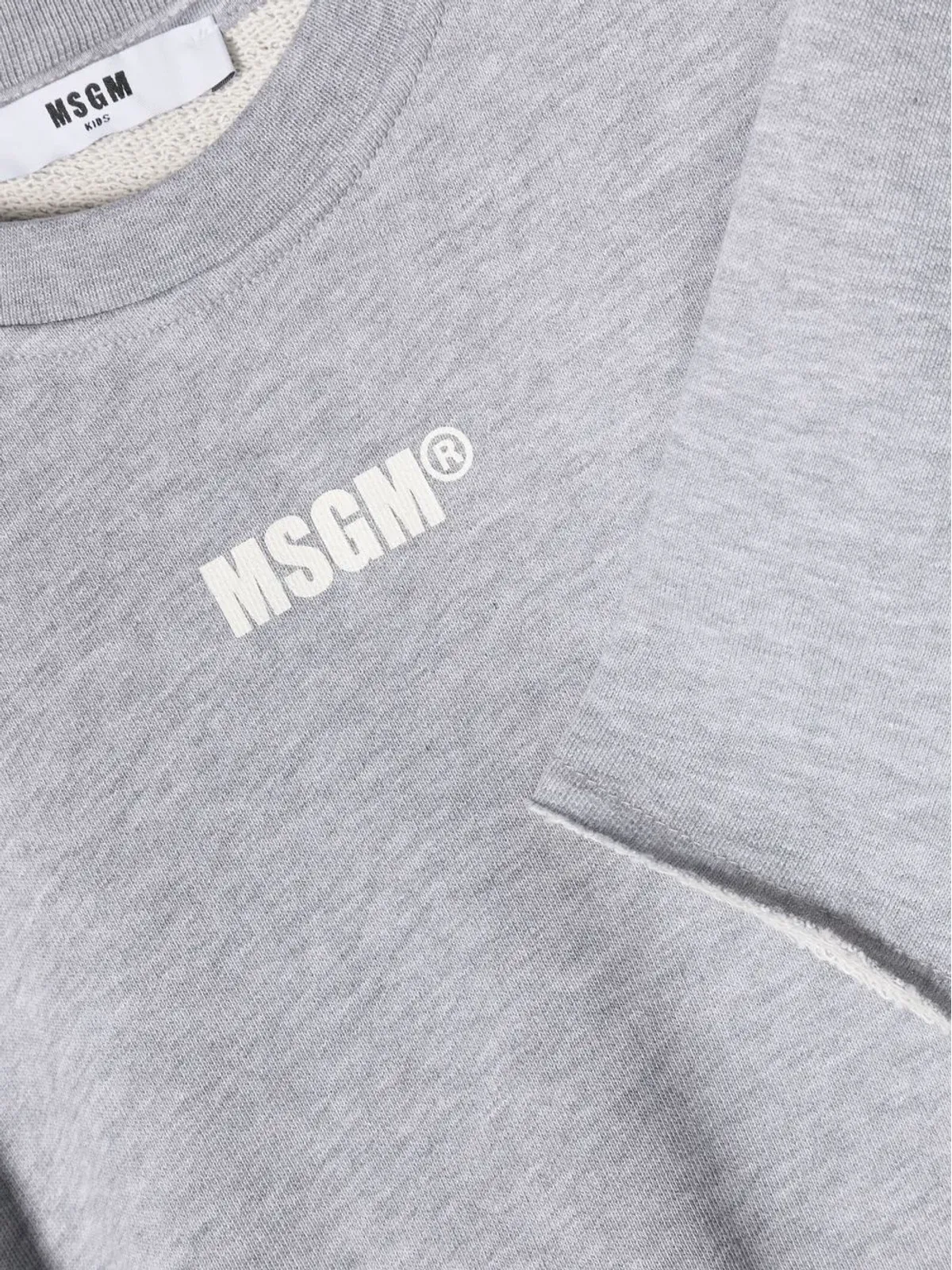 MSGM Kids ロゴプリントTシャツ - 画像3