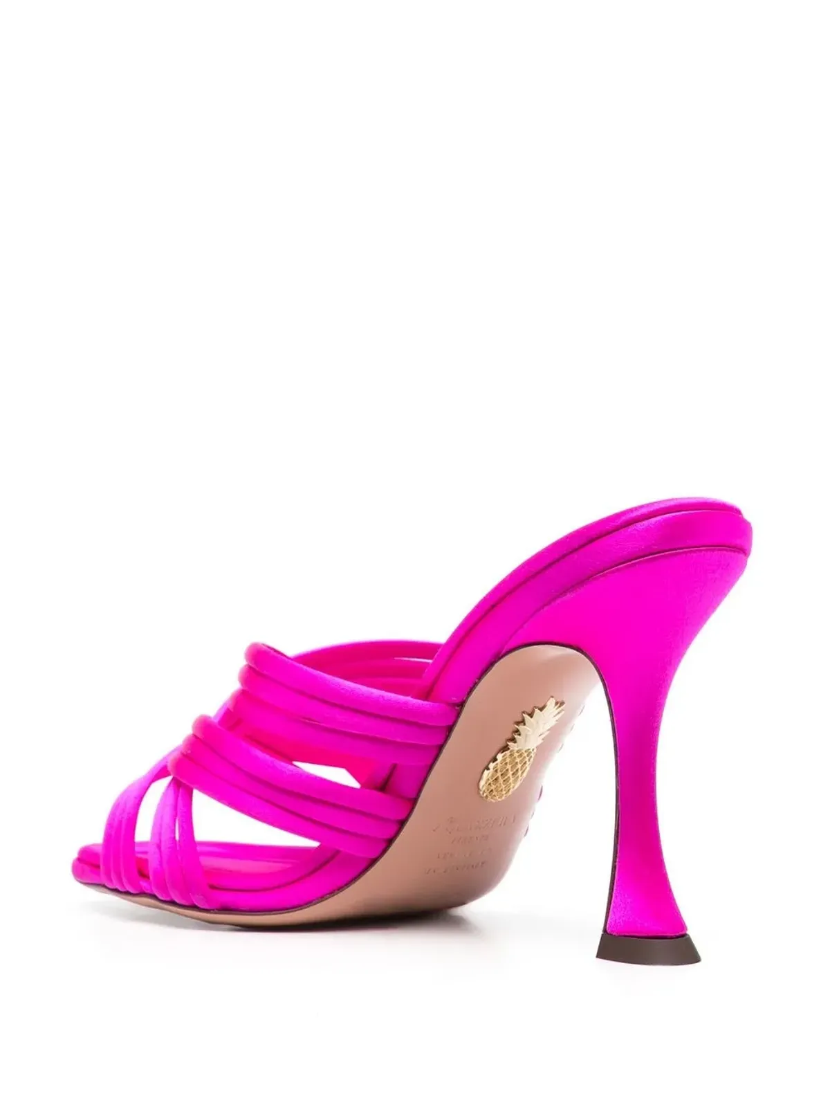 Aquazzura オアフ サテン サンダル - 画像3